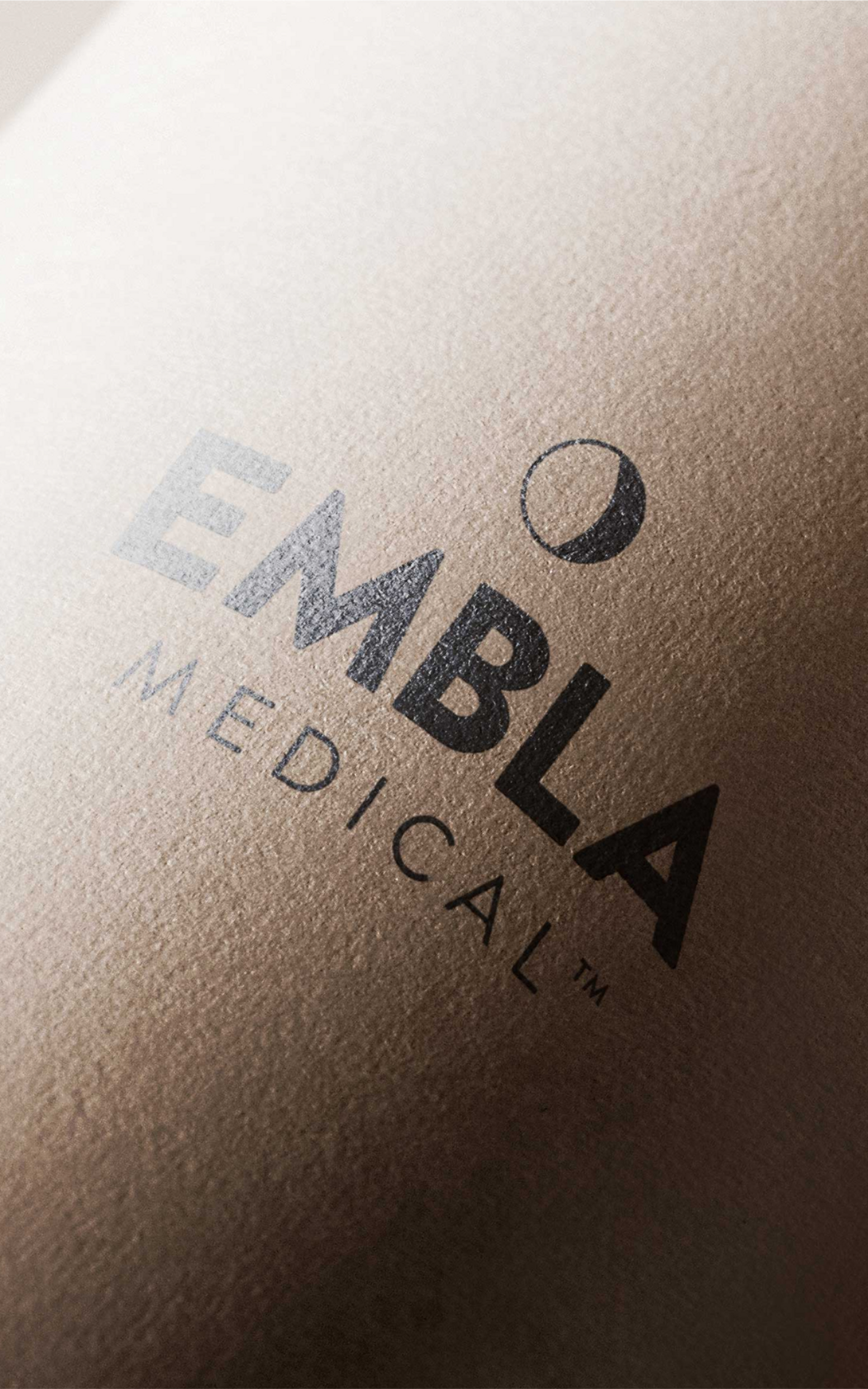 Embla close up on print